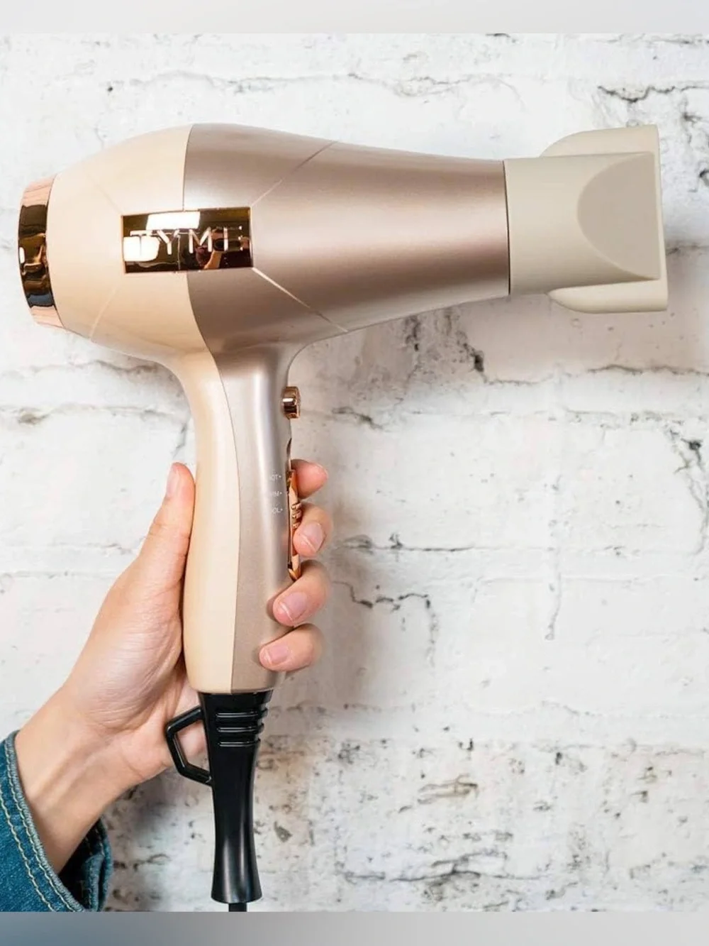 BlowTYME hairdryer Rose Gold powerful lightweight like new